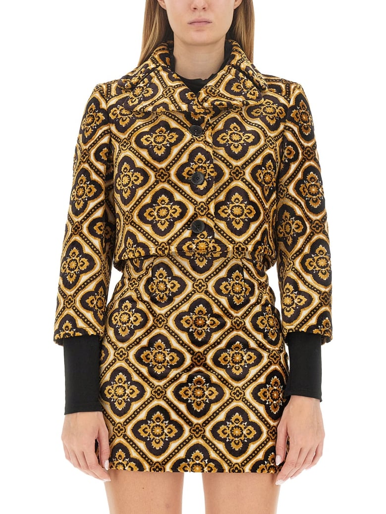 cropped jacket by Selfnex