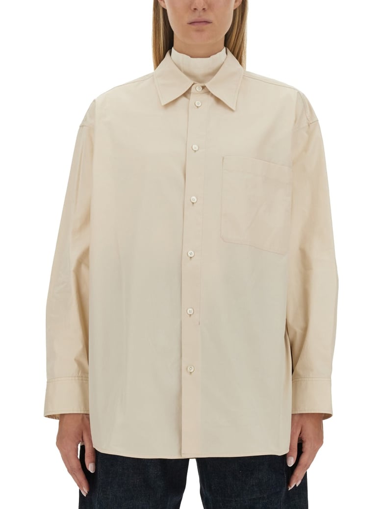 loose fit long shirt by Selfnex