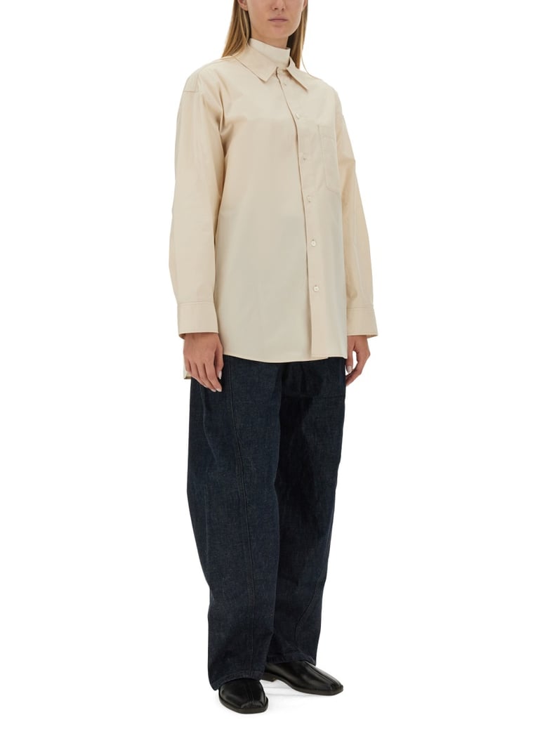 loose fit long shirt by Selfnex