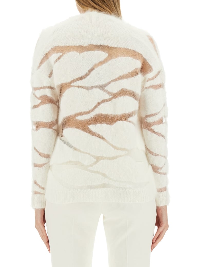 v-neck sweater by Selfnex