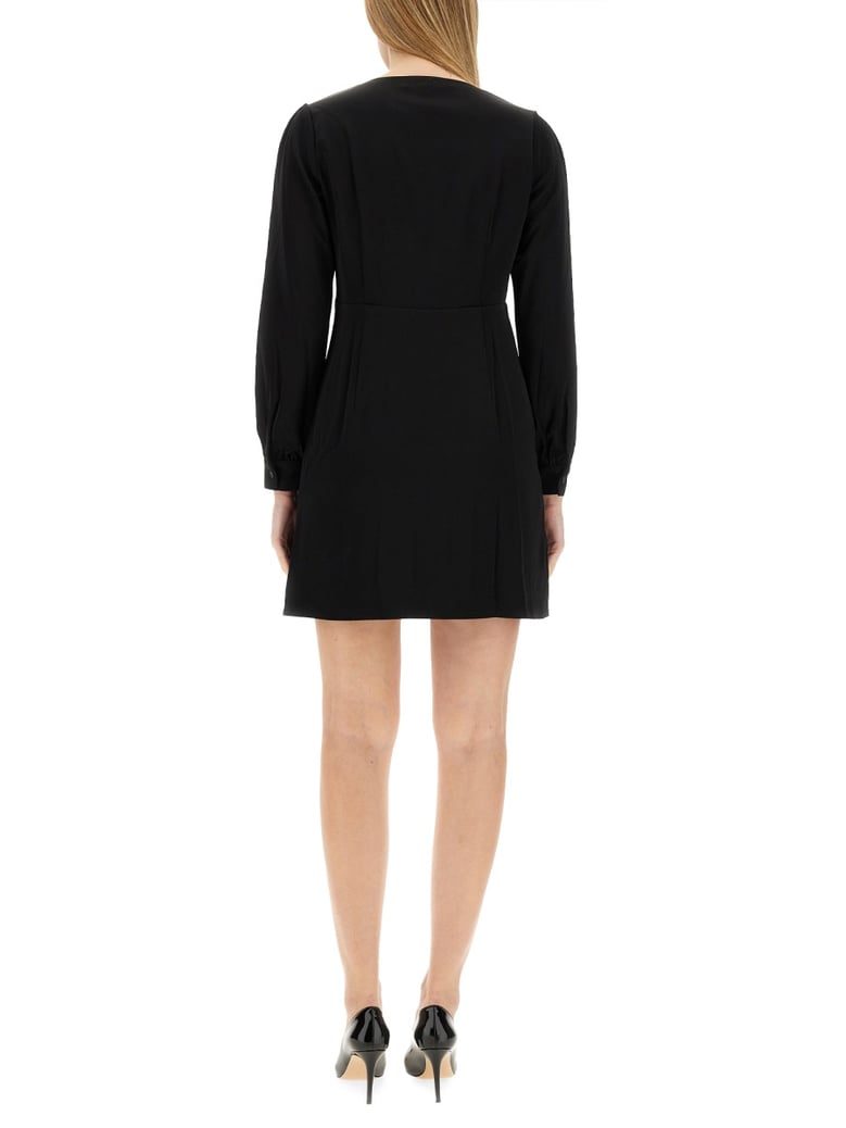 v-neck dress by Selfnex
