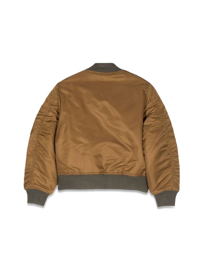 bomber jacket brown by Selfnex