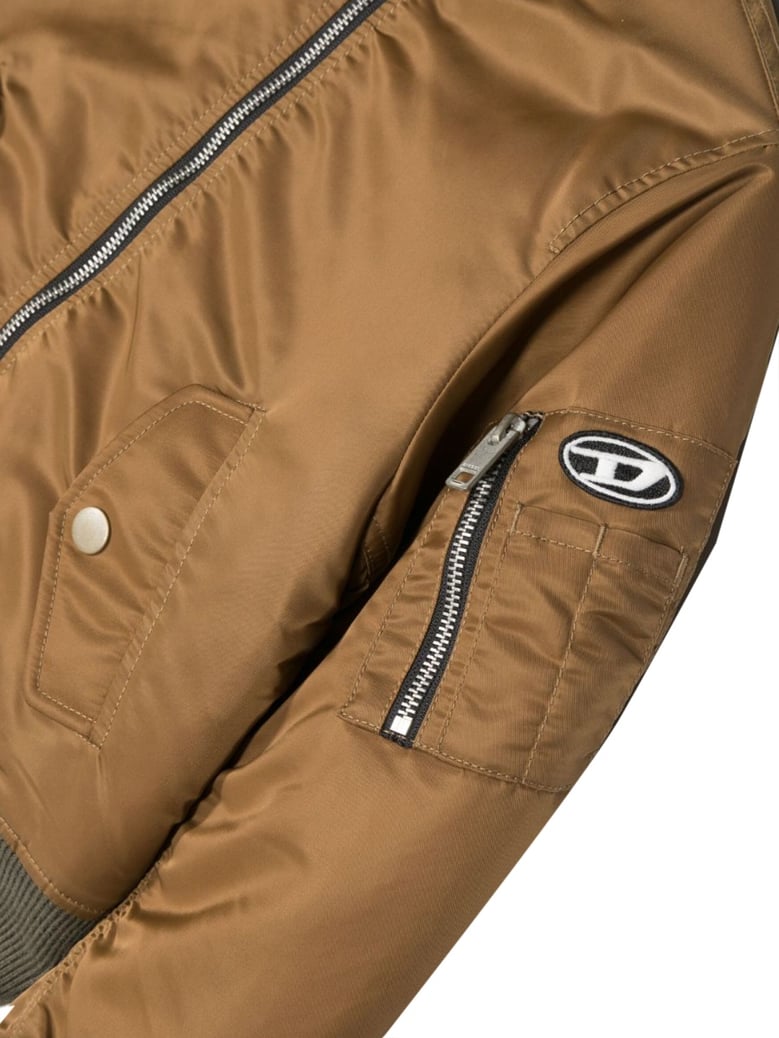 bomber jacket brown by Selfnex