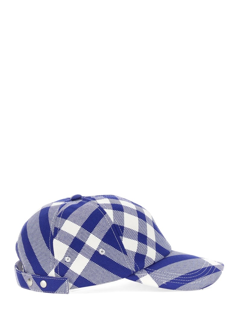 baseball cap with tartan pattern by Selfnex