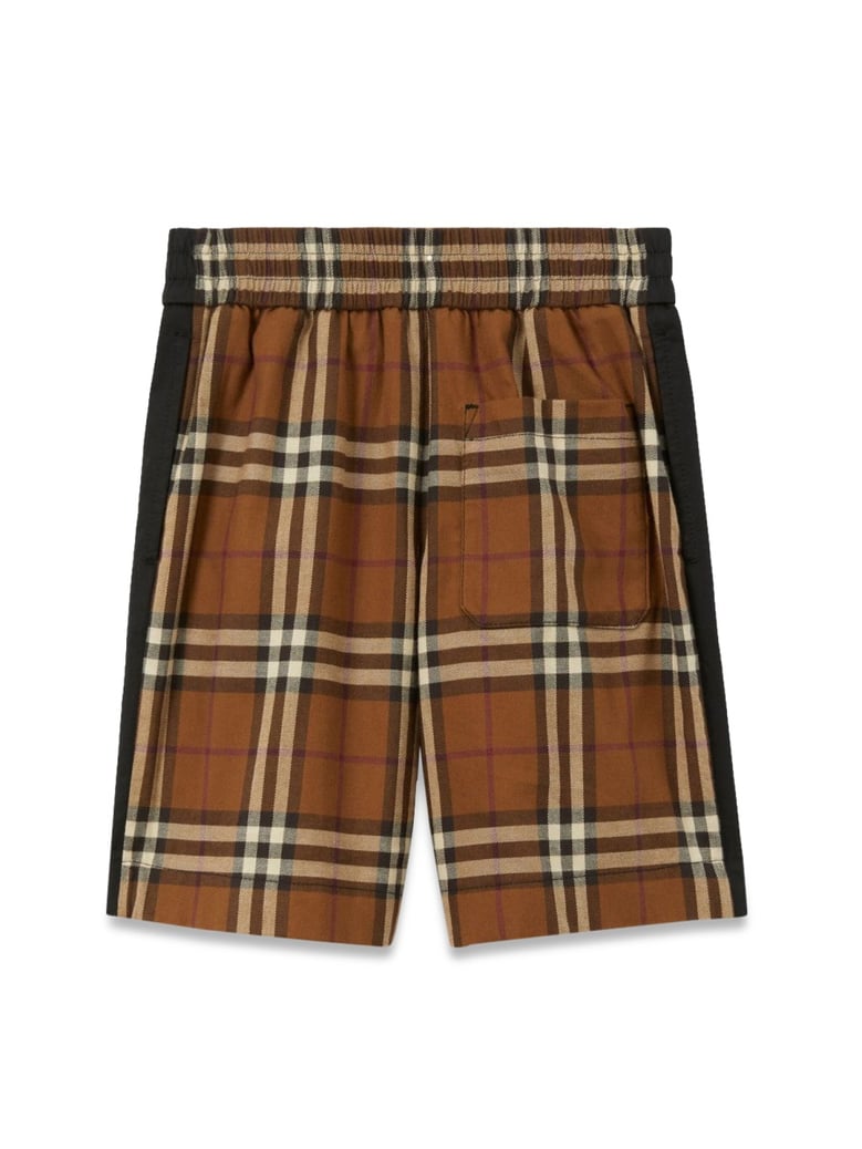 shorts black cotton by Selfnex