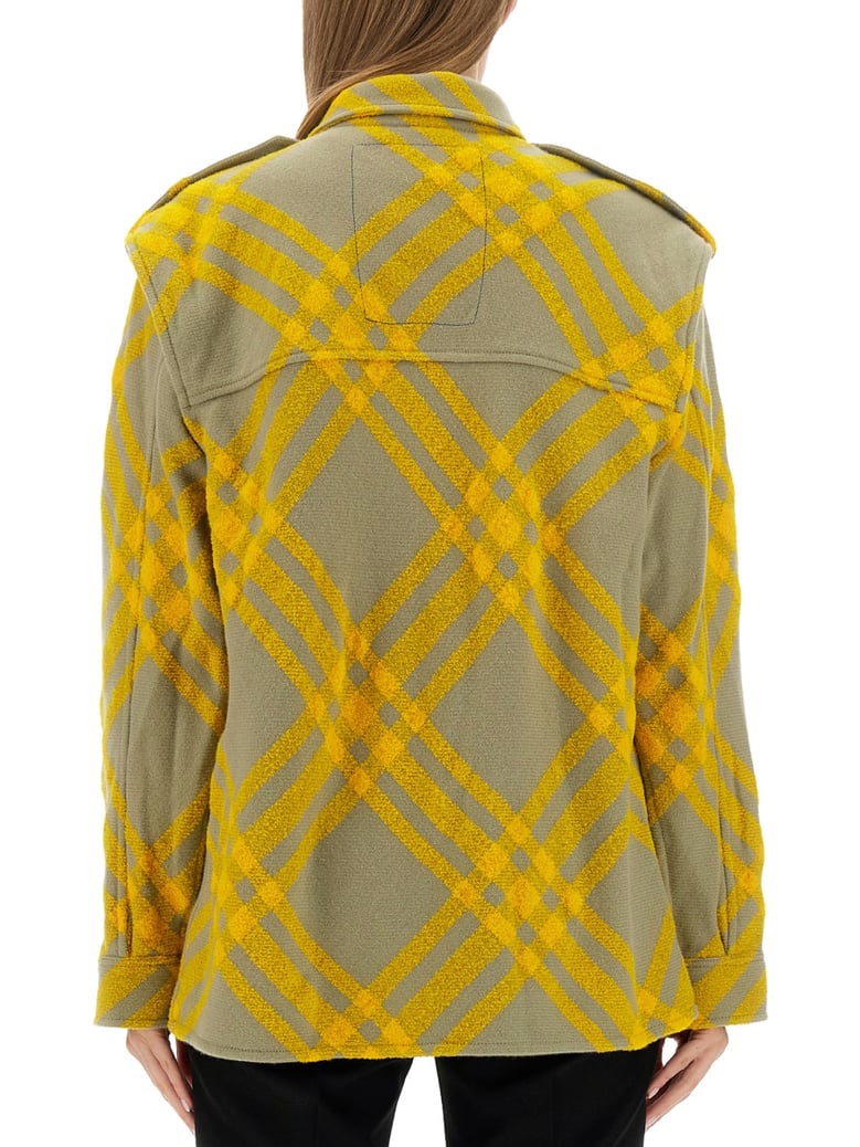 shirt with check pattern by Selfnex