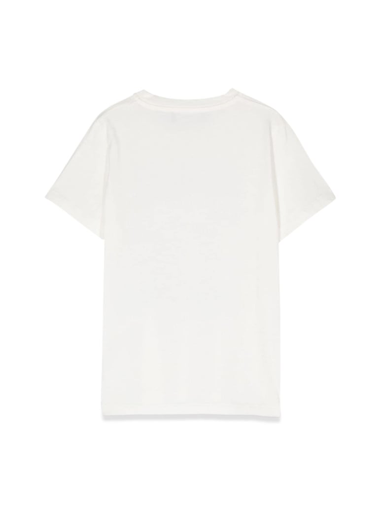 t-shirt blinding lights print white by Selfnex