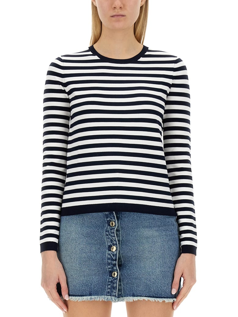 multicolour striped shirt by Selfnex