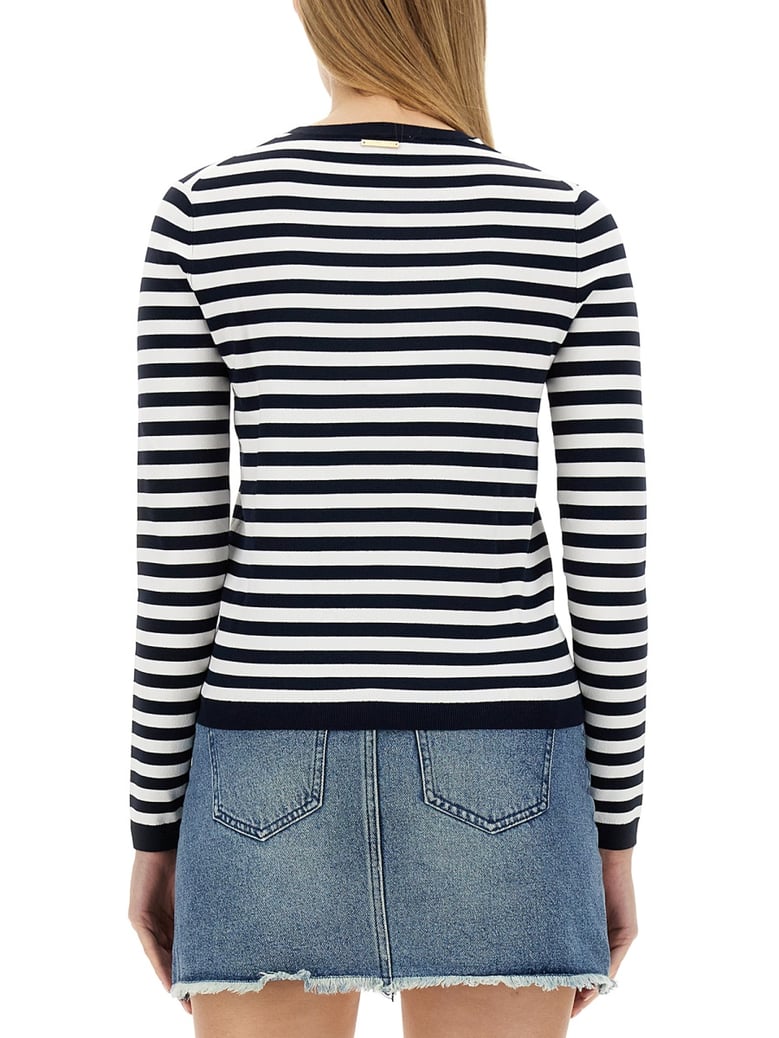 multicolour striped shirt by Selfnex