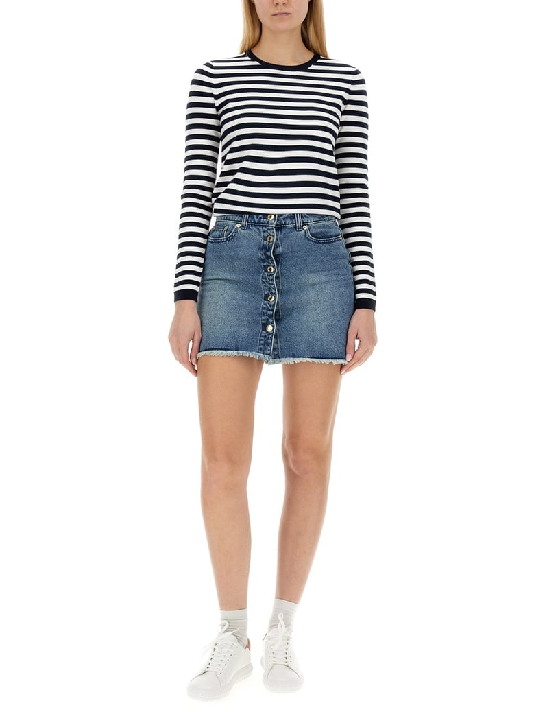 multicolour striped shirt by Selfnex
