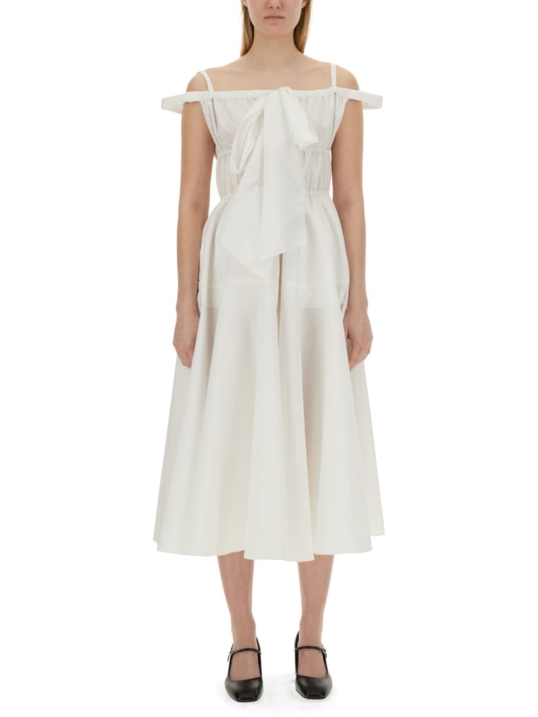 long dress white by Selfnex