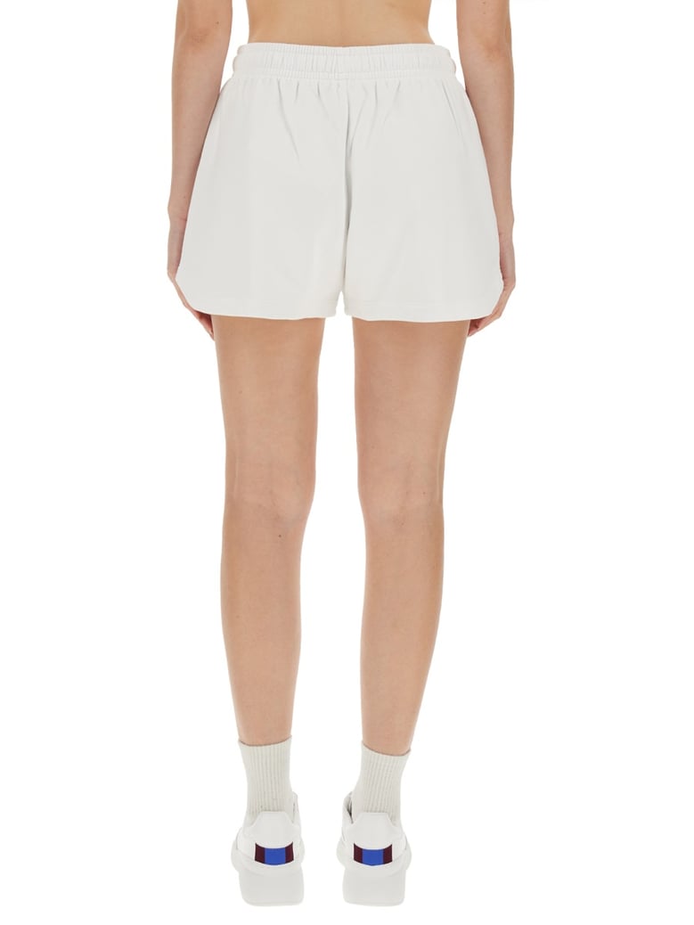 logo detail cotton shorts by Selfnex