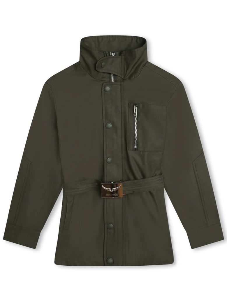 jacket brown cotton-blend by Selfnex