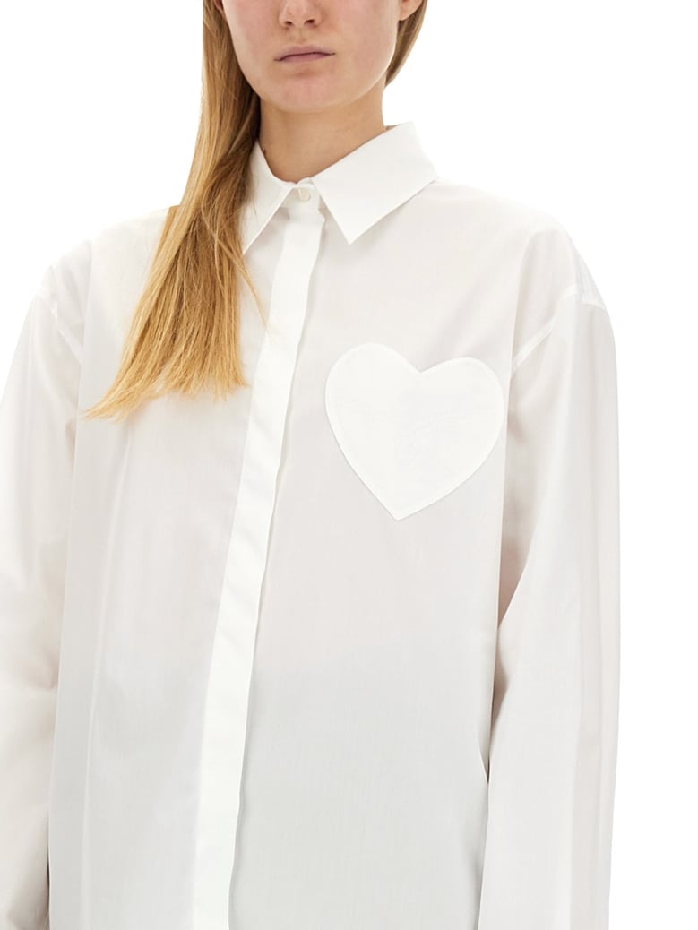 heart patch shirt by Selfnex