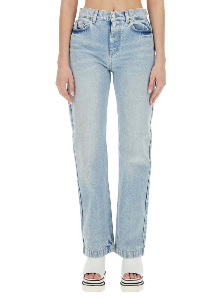 straight leg jeans by Selfnex
