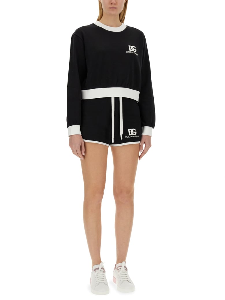 shorts with logo embroidery by Selfnex