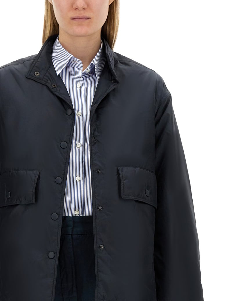 blue polyamide shirt by Selfnex