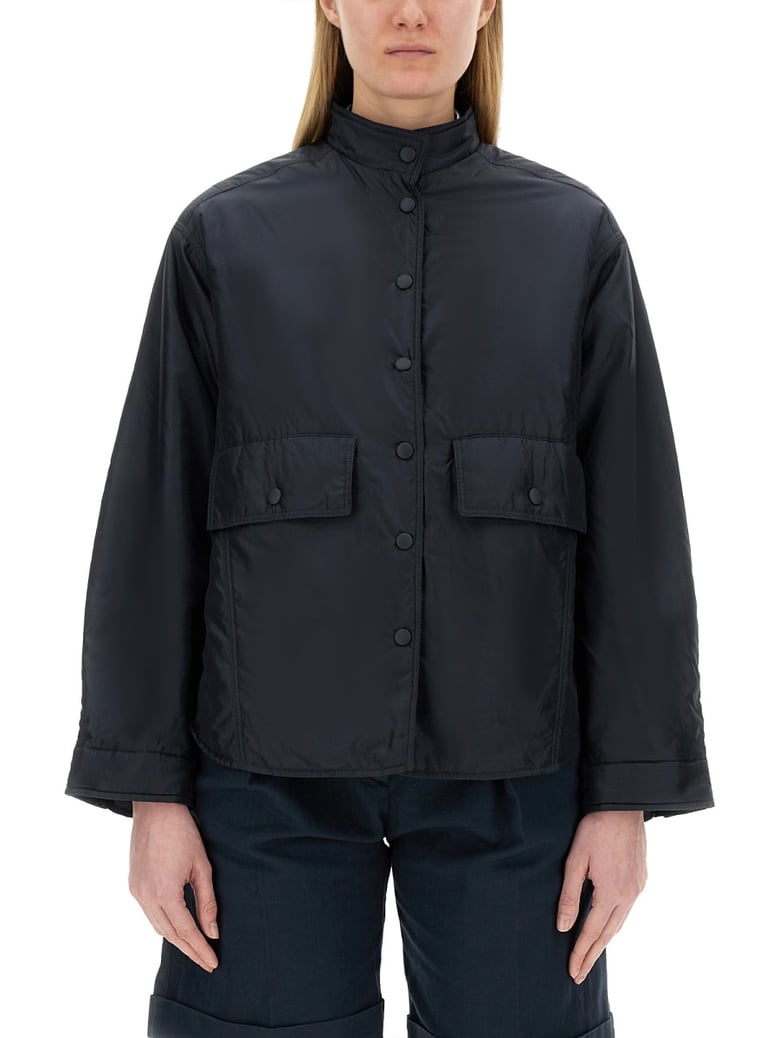 blue polyamide shirt by Selfnex