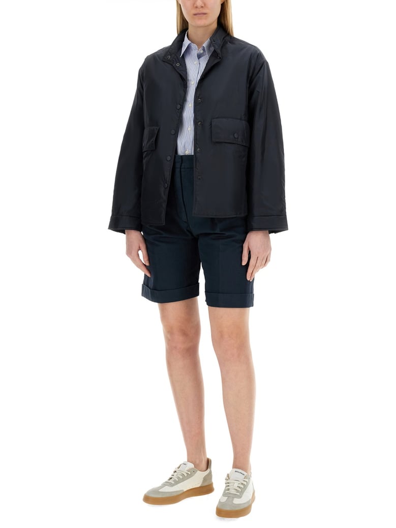 blue polyamide shirt by Selfnex