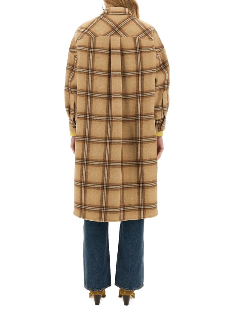 oversize beige coat fontizia by Selfnex