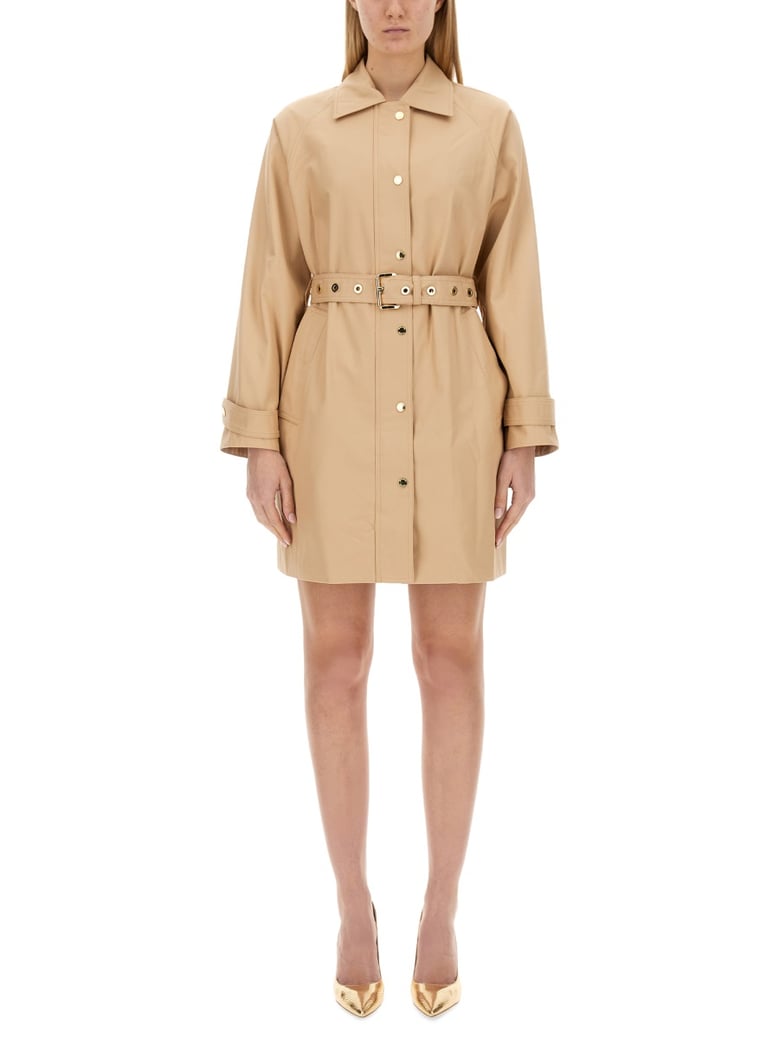 cotton trench coat by Selfnex