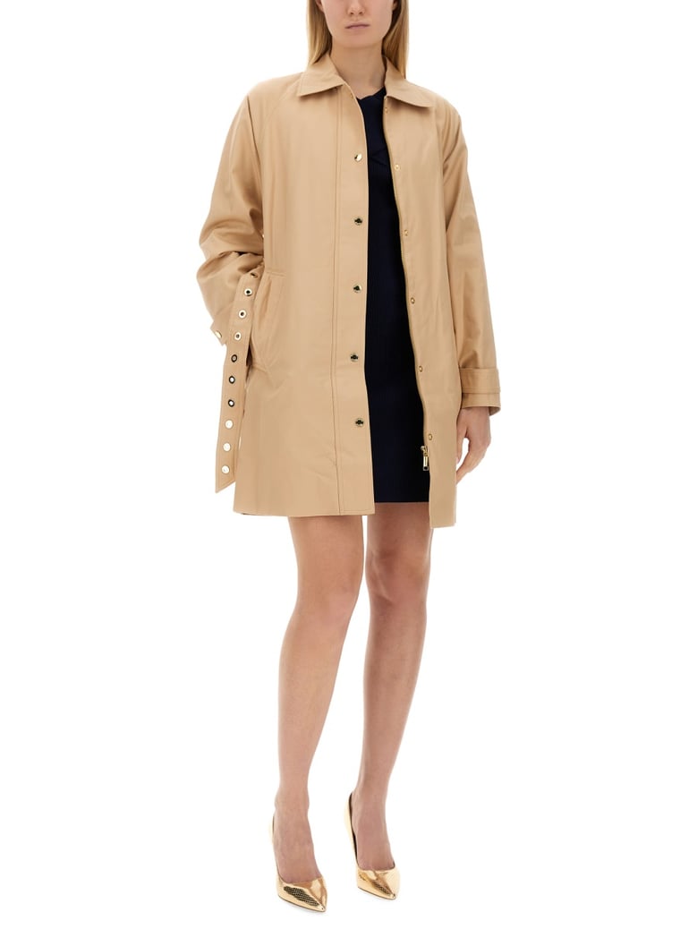 cotton trench coat by Selfnex