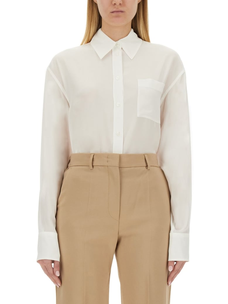 ivory shirt by Selfnex