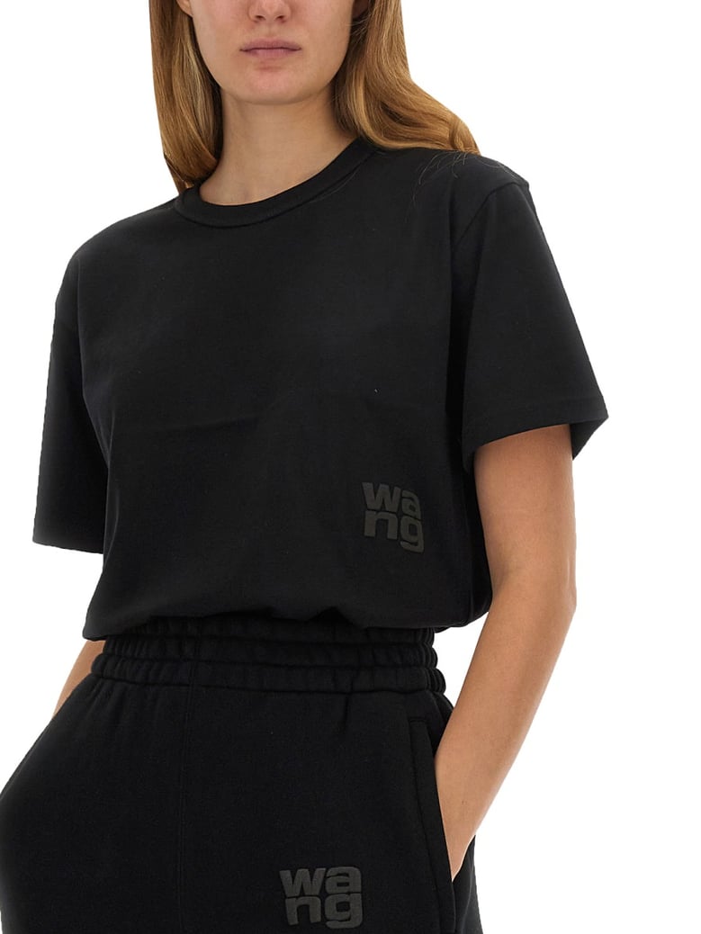 essential t-shirt in black by Selfnex