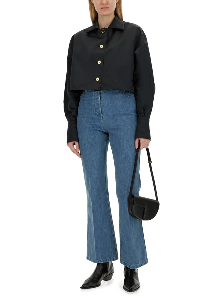 flare fit jeans by Selfnex