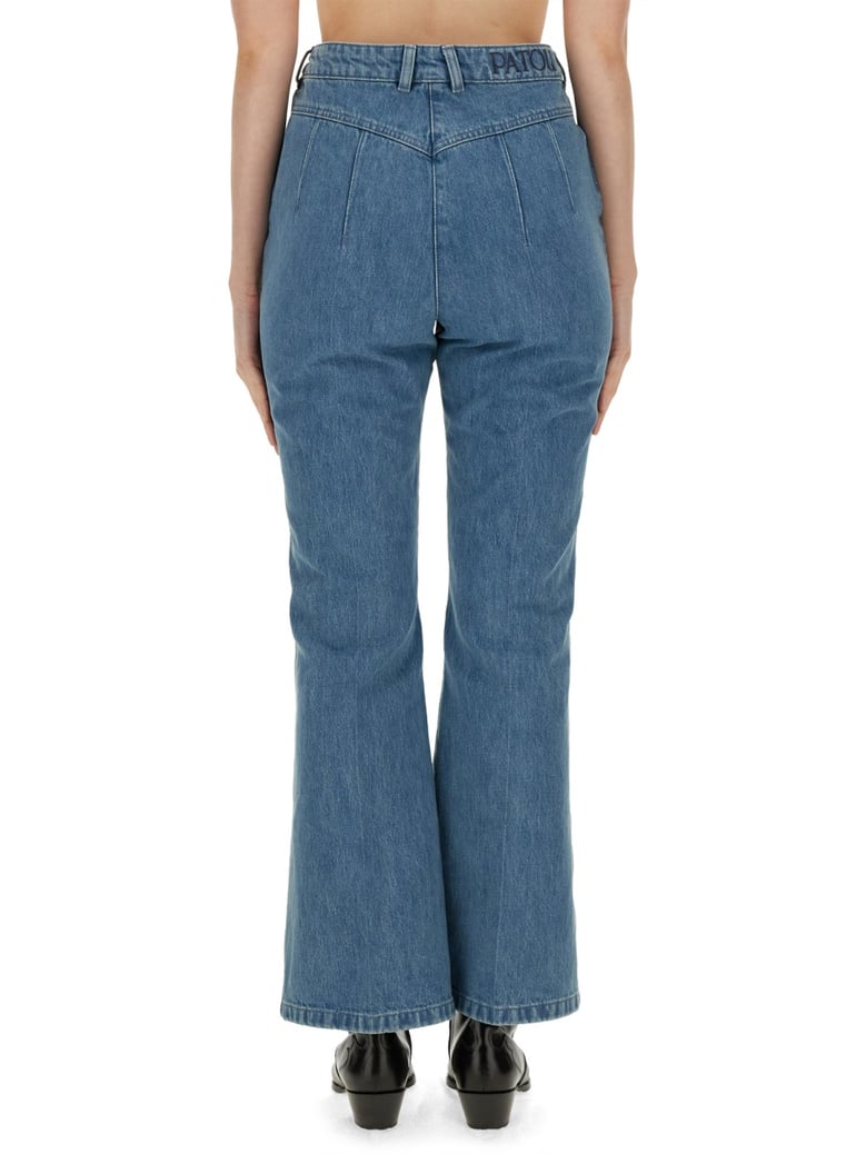 flare fit jeans by Selfnex