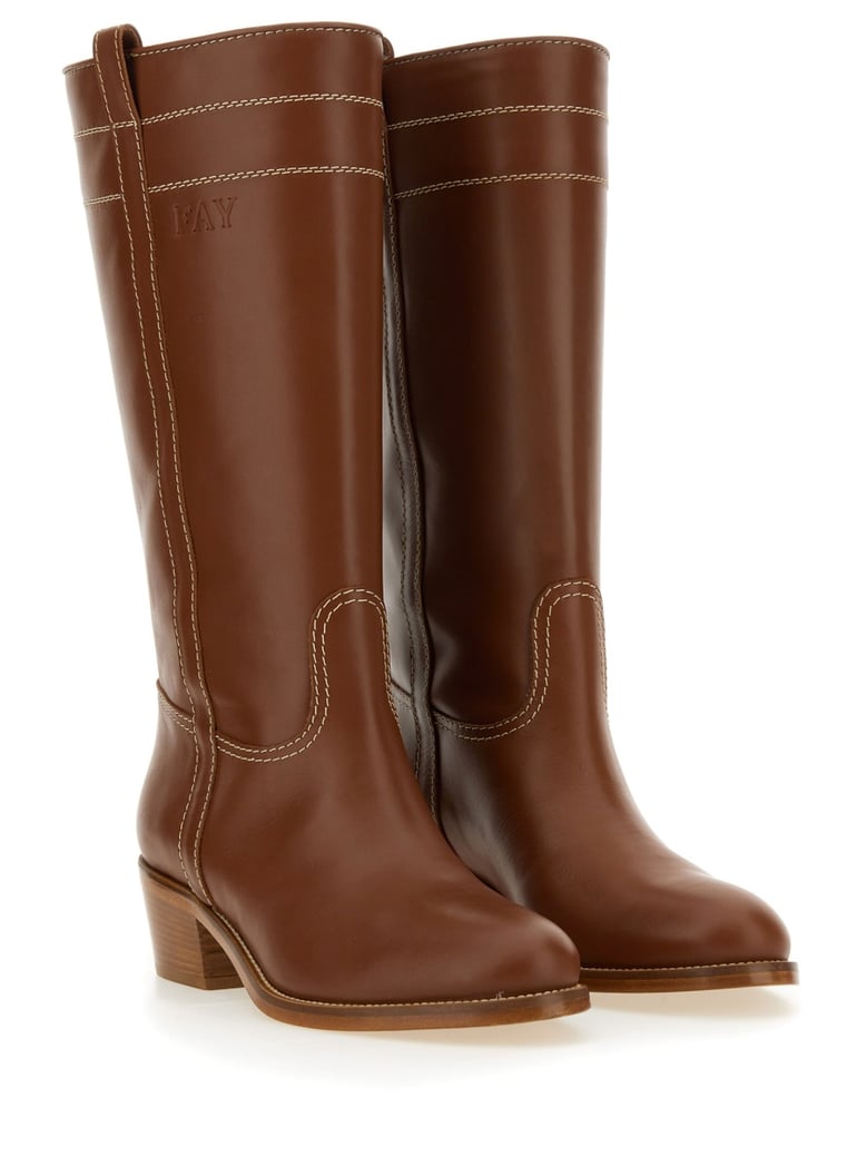 leather boot by Selfnex