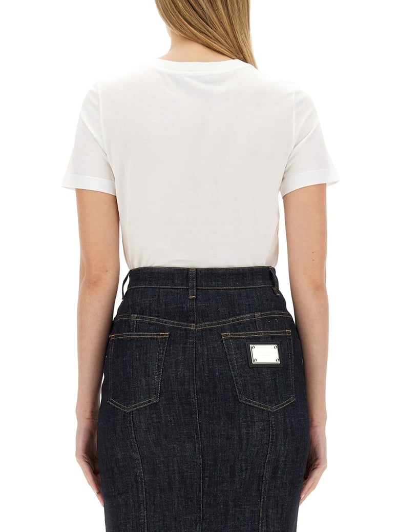t-shirt with logo patch by Selfnex