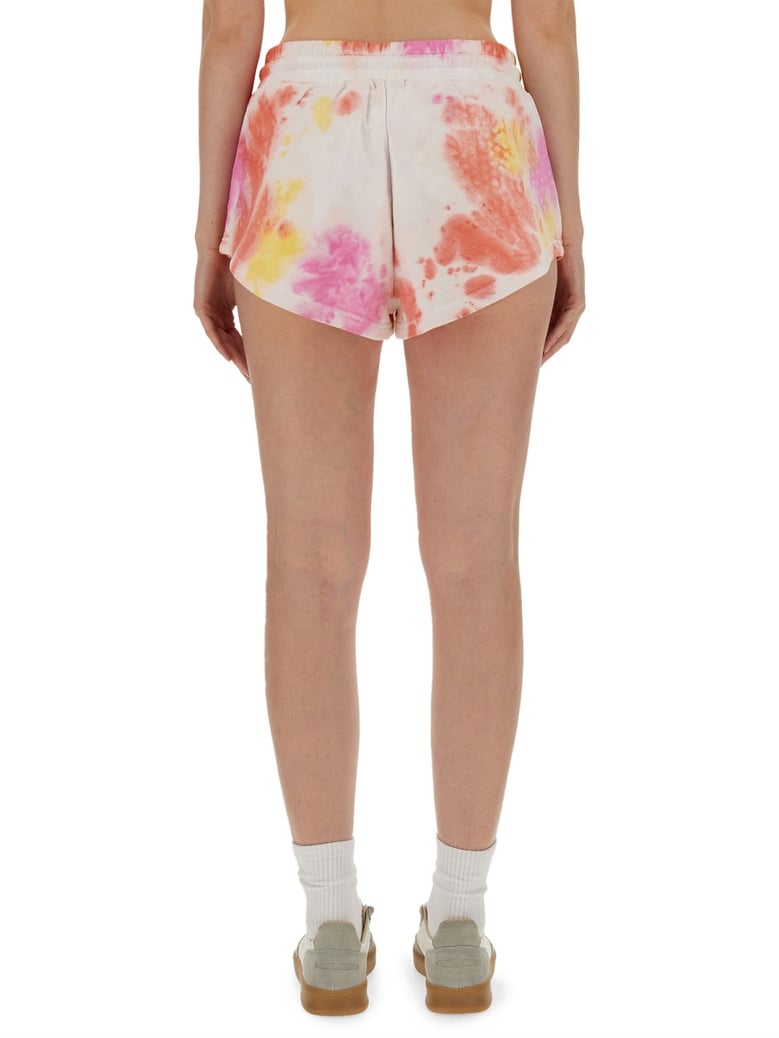 tie-dye bermuda shorts by Selfnex
