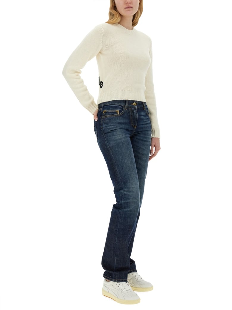 straight leg jeans by Selfnex