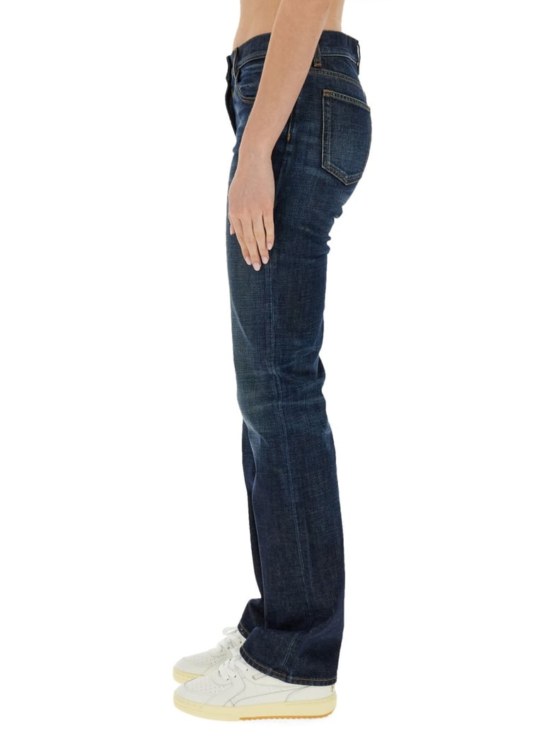 straight leg jeans by Selfnex