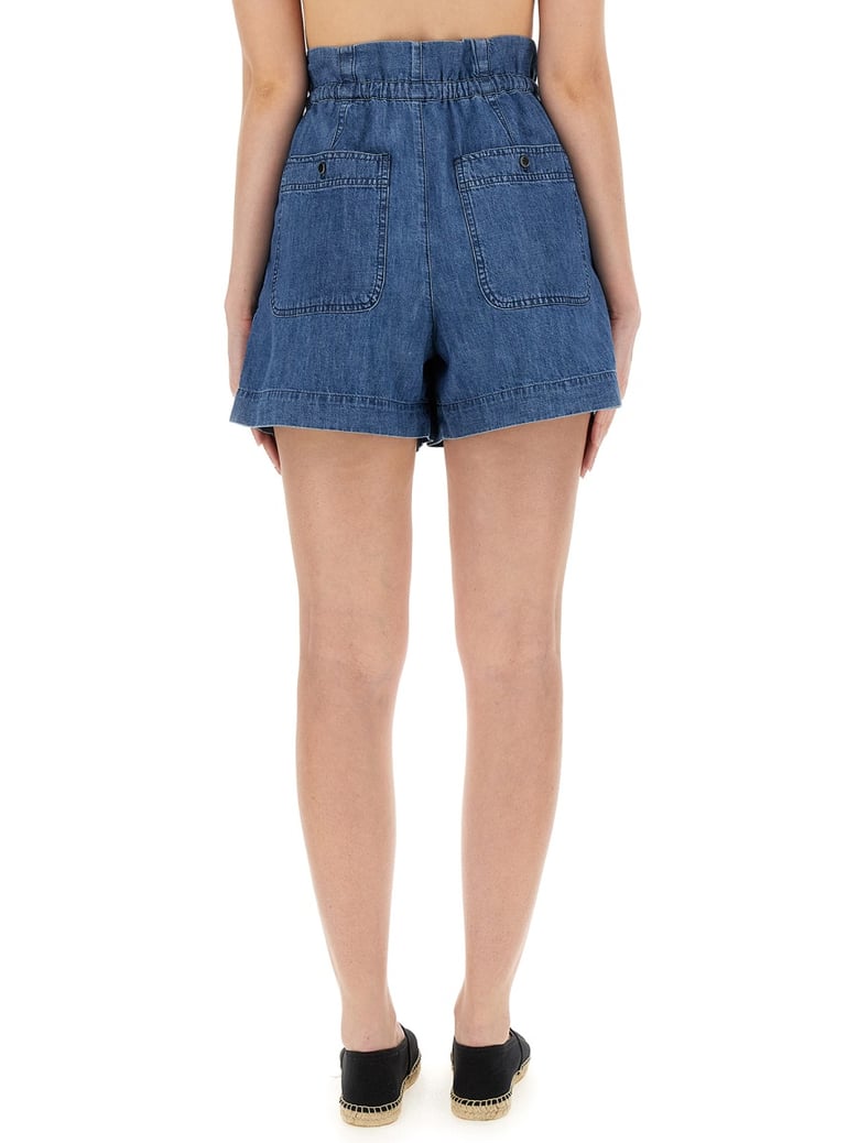 ipolyte denim shorts by Selfnex