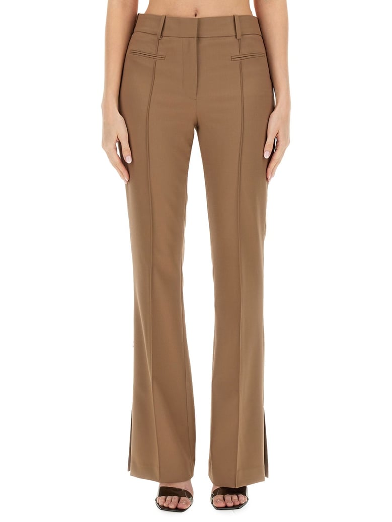 slim fit boot cut pants by Selfnex