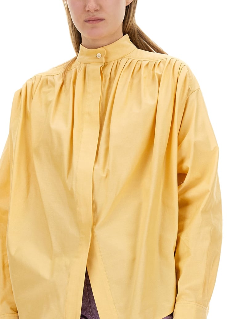 cotton poplin blouse by Selfnex