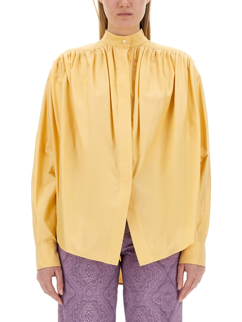 cotton poplin blouse by Selfnex