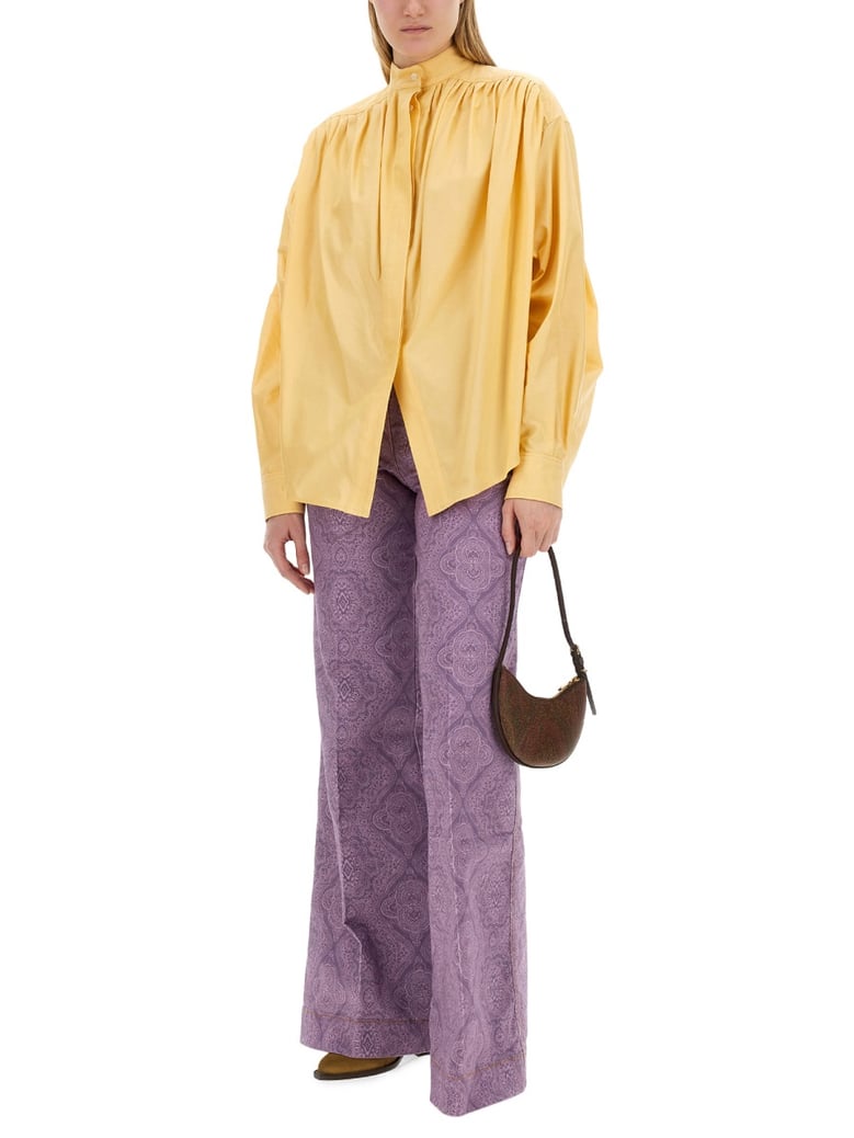 cotton poplin blouse by Selfnex