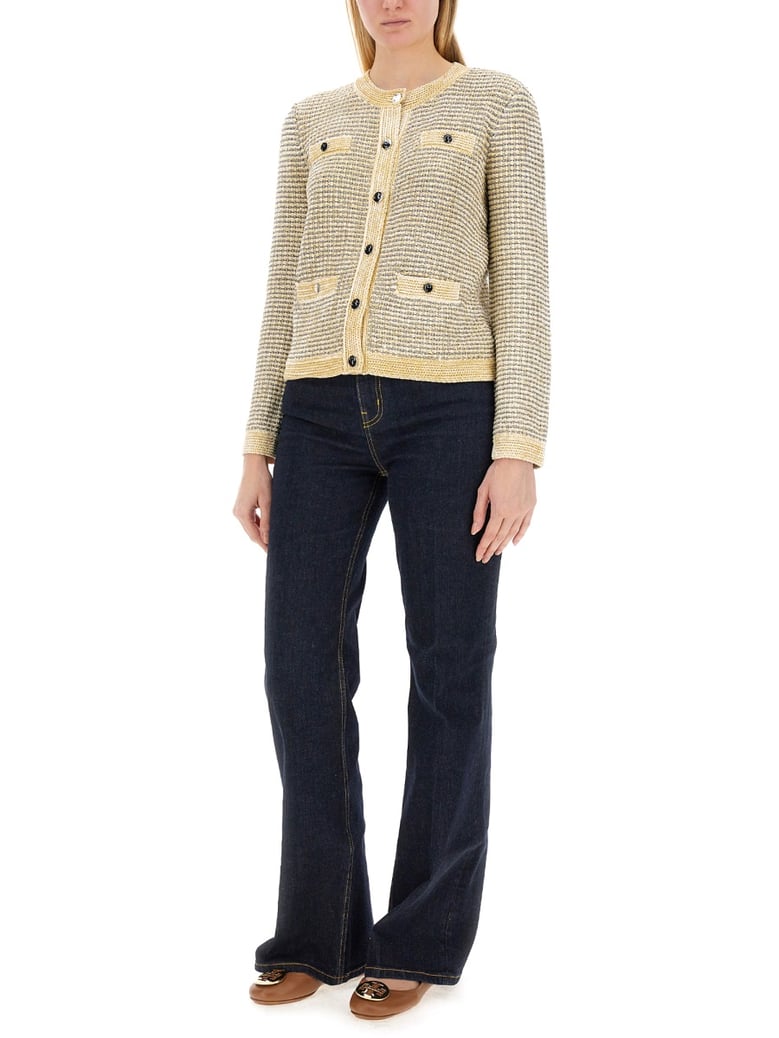 ivory knit cardigan kendra by Selfnex