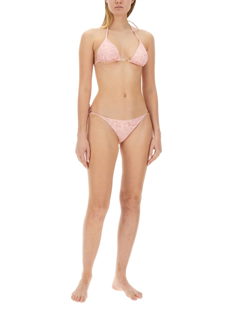baroque print bikini bottom by Selfnex