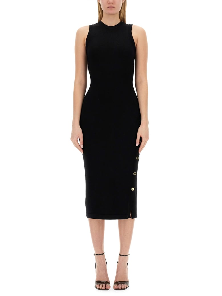 buttoned dress by Selfnex