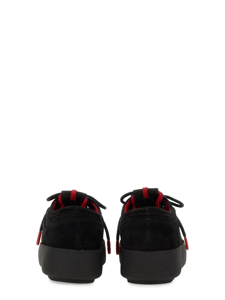 mtrack wallaby low sneakers in black by Selfnex
