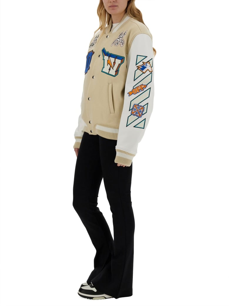 varsity jacket by Selfnex
