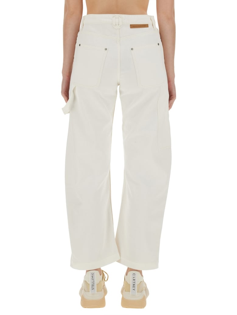 utility jeans with banana leg by Selfnex
