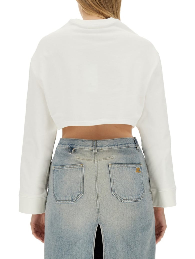 cropped sweatshirt by Selfnex