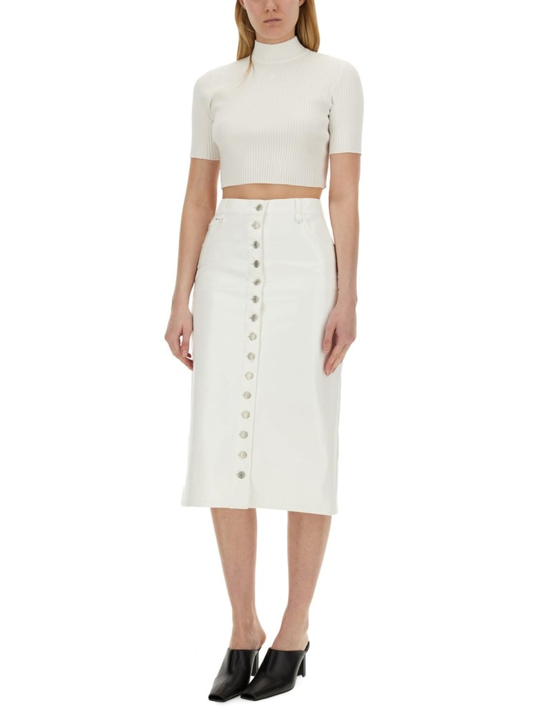top cropped in white by Selfnex