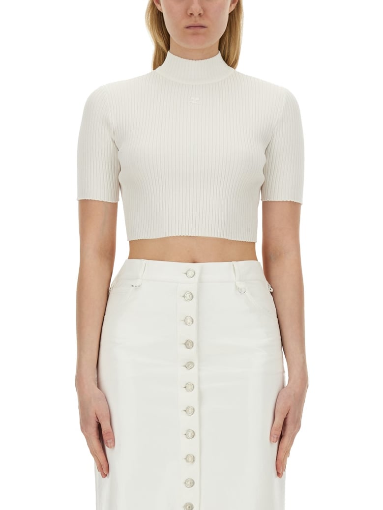 top cropped in white by Selfnex