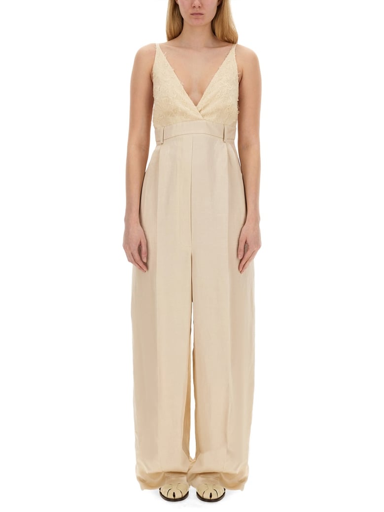 satin jumpsuit by Selfnex
